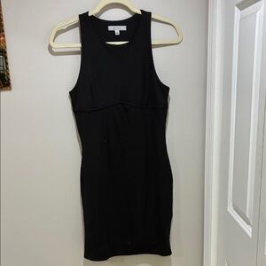 Gaze Black Mini Dress